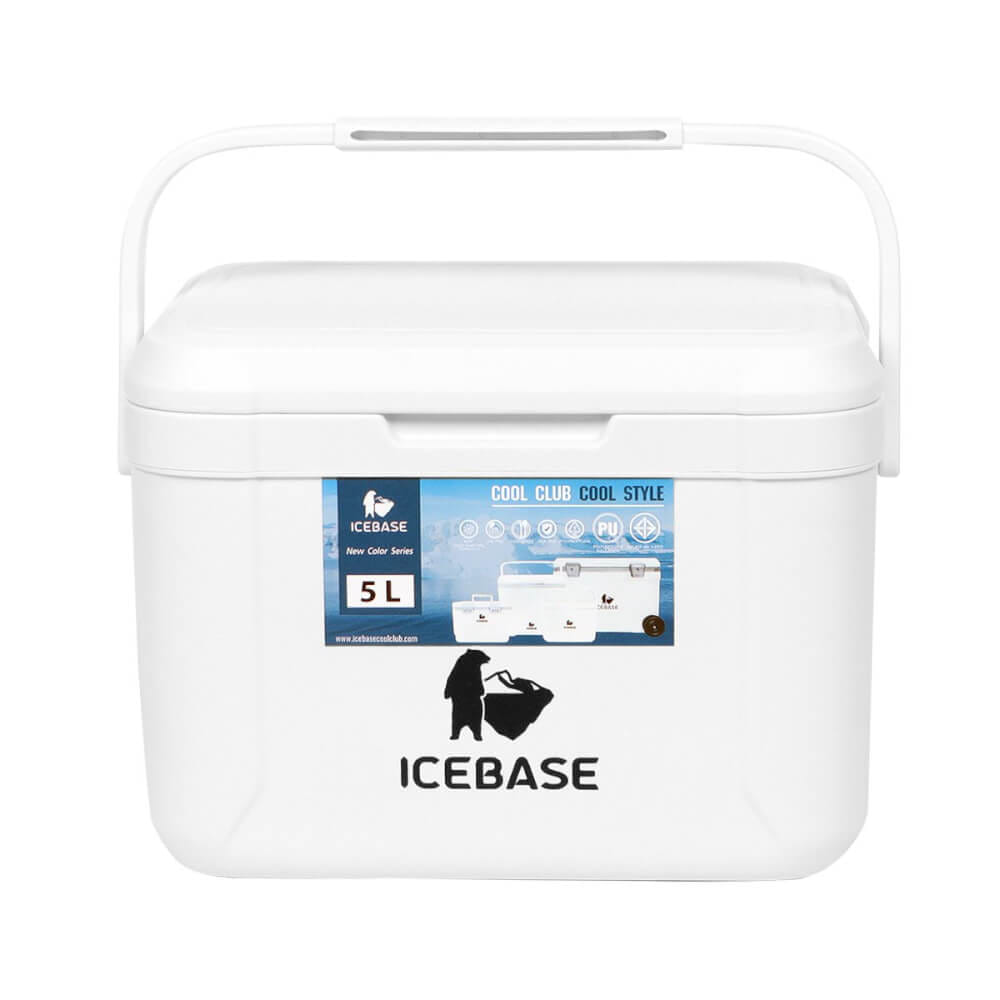 กระติกน้ำแข็งเก็บความเย็น ICEBASE รุ่น CLP-305WH (MOON) ขนาด 5 ลิตร สีขาว_0
